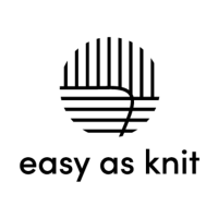 Logo: easy as knit ApS