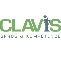 Logo: CLAVIS sprog & kompetence