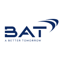 Logo: BAT - British American Tobacco Denmark