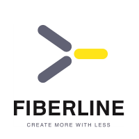Logo: FIBERLINE A/S